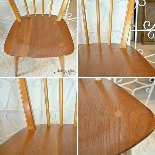 パ*ル様 L3705-298-2 英国ヴィンテージ アーコールチェア フープバッ