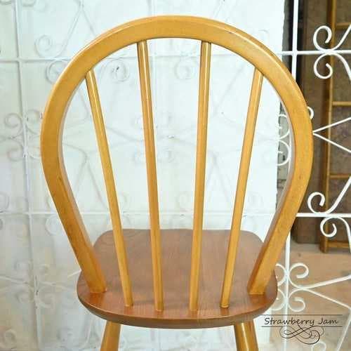 パ*ル様 L3705-298-2 英国ヴィンテージ アーコールチェア フープバッ