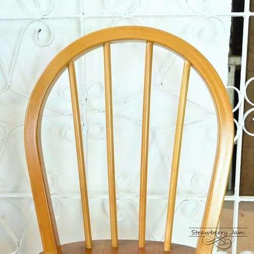 パ*ル様 L3705-298-2 英国ヴィンテージ アーコールチェア フープバッ