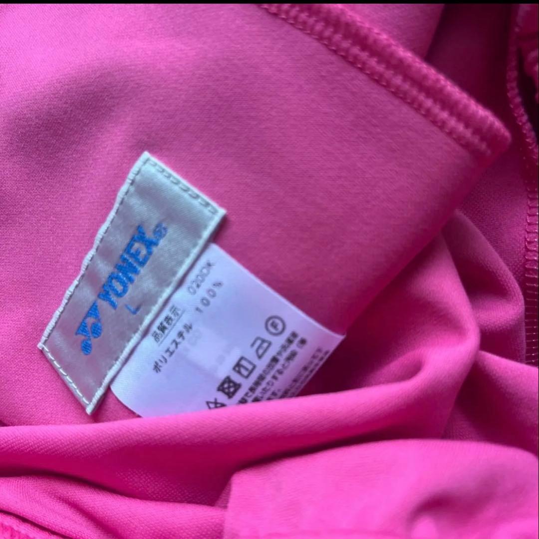 ヨネックス　日本代表　ハーフパンツ　バドミントン　Ｌ　ピンク　ユニ