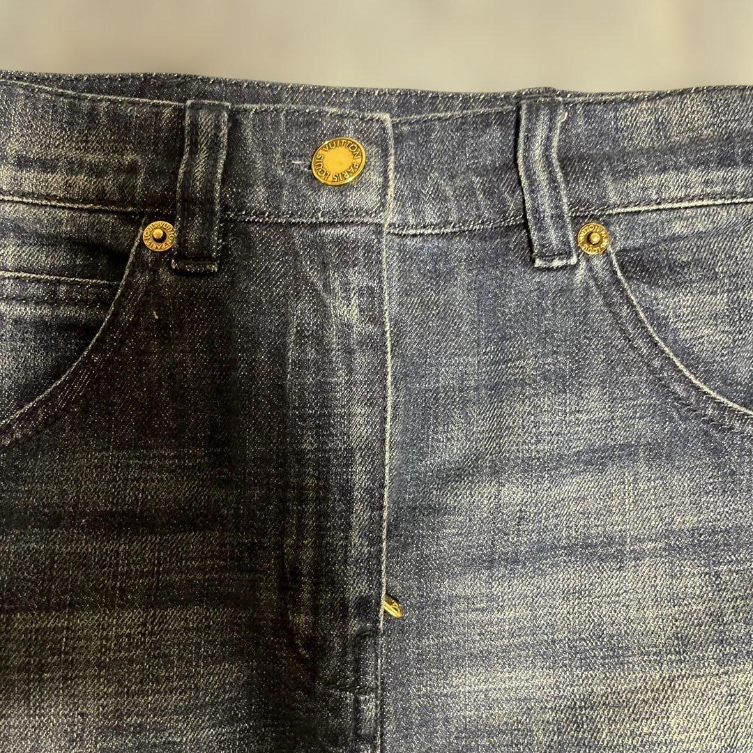 ルイヴィトン　デニム　スカート