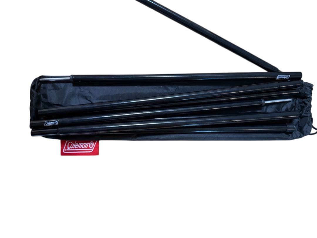 コールマン ツーリングドーム STテント+純正未使用スチールキャノピーポール付き