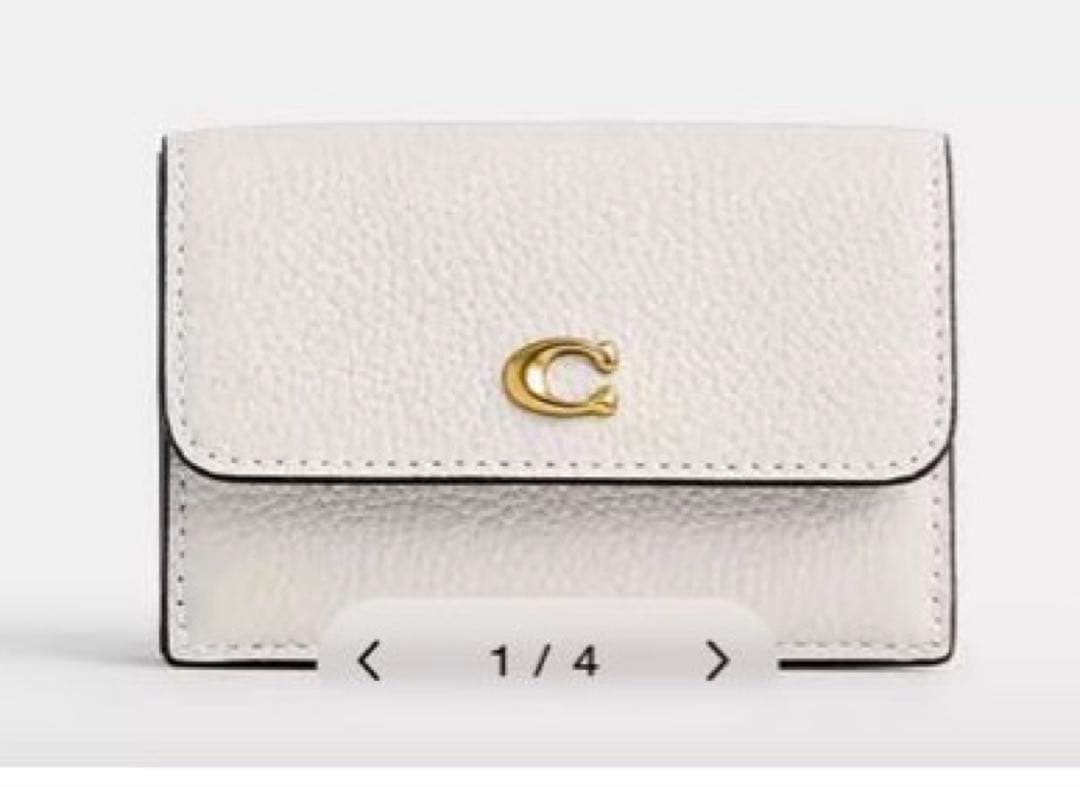 COACH ミニ トライフォールド ウォレット