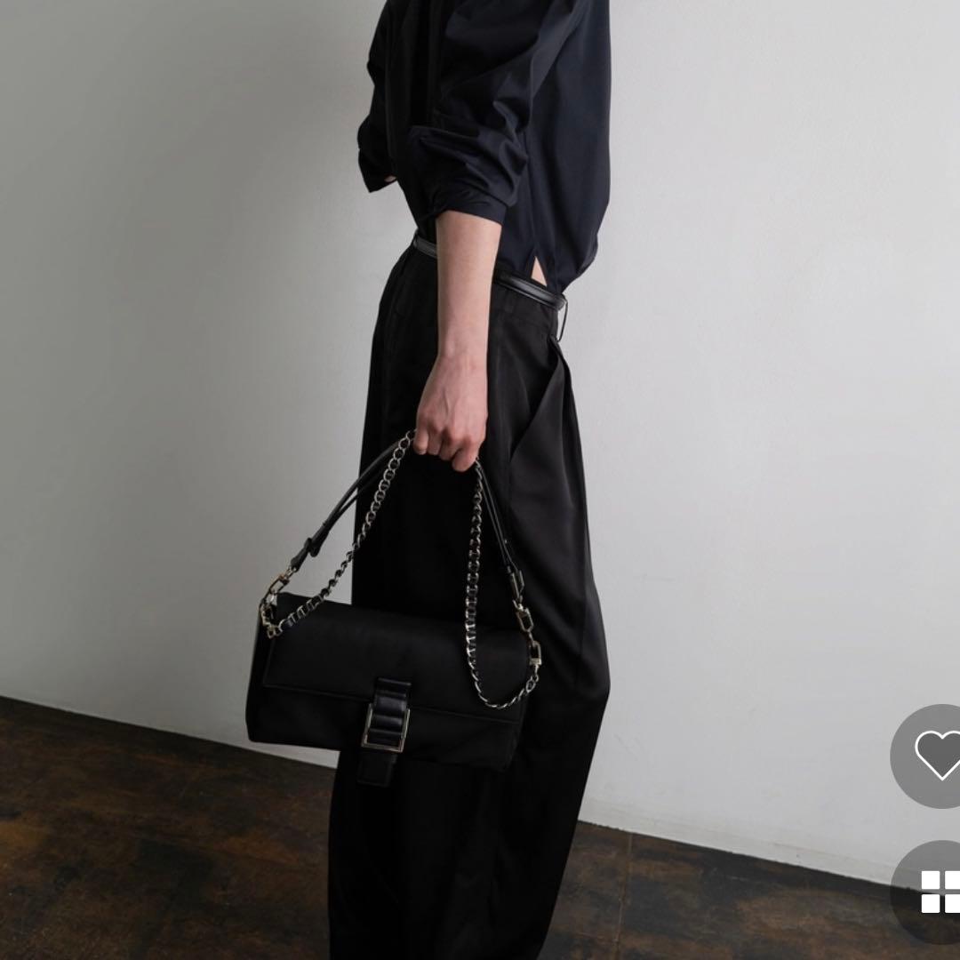 ORR ブラック ショルダーバッグ