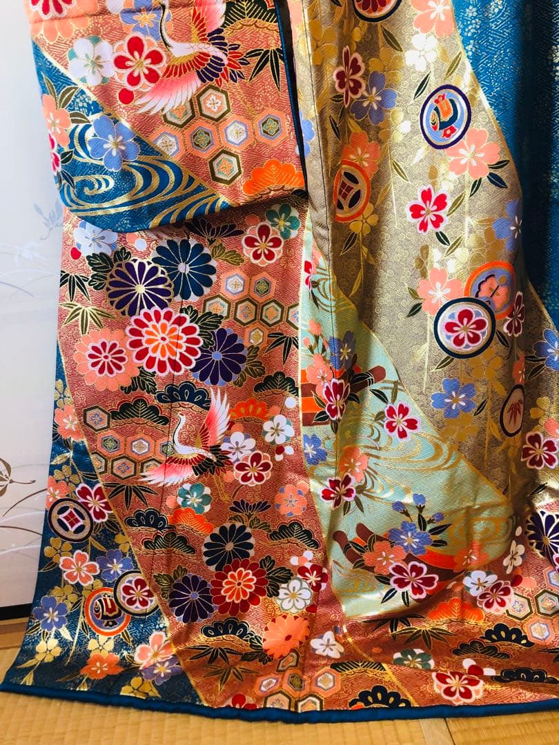 【豪華美品】引き振袖　お引きずり　衣装　婚礼　花嫁