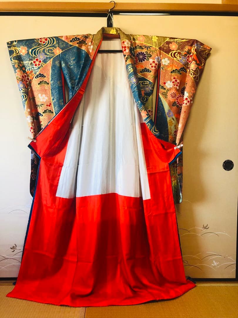 【豪華美品】引き振袖　お引きずり　衣装　婚礼　花嫁