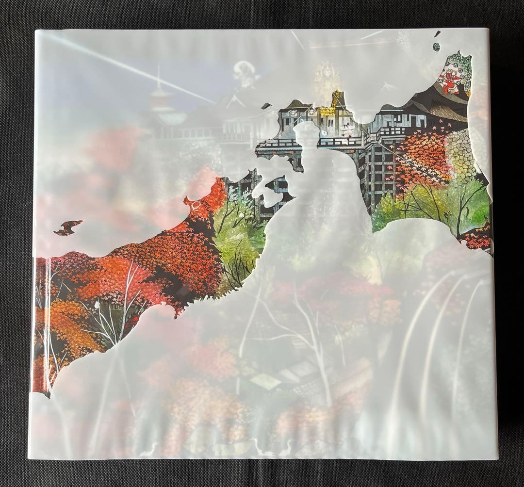 藤城清治の旅する影絵 日本　初回限定特典　特製切り絵付　初版本　函付き　講談社