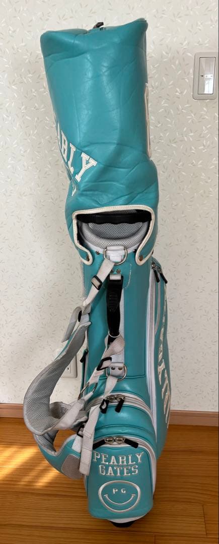 パーリーゲイツ　キャディバッグ 89 ターコイズ　PEARLY GATES