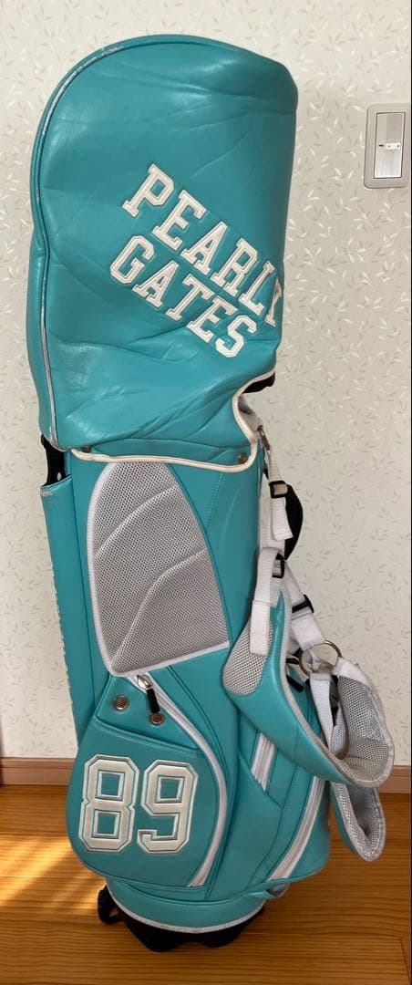 パーリーゲイツ　キャディバッグ 89 ターコイズ　PEARLY GATES