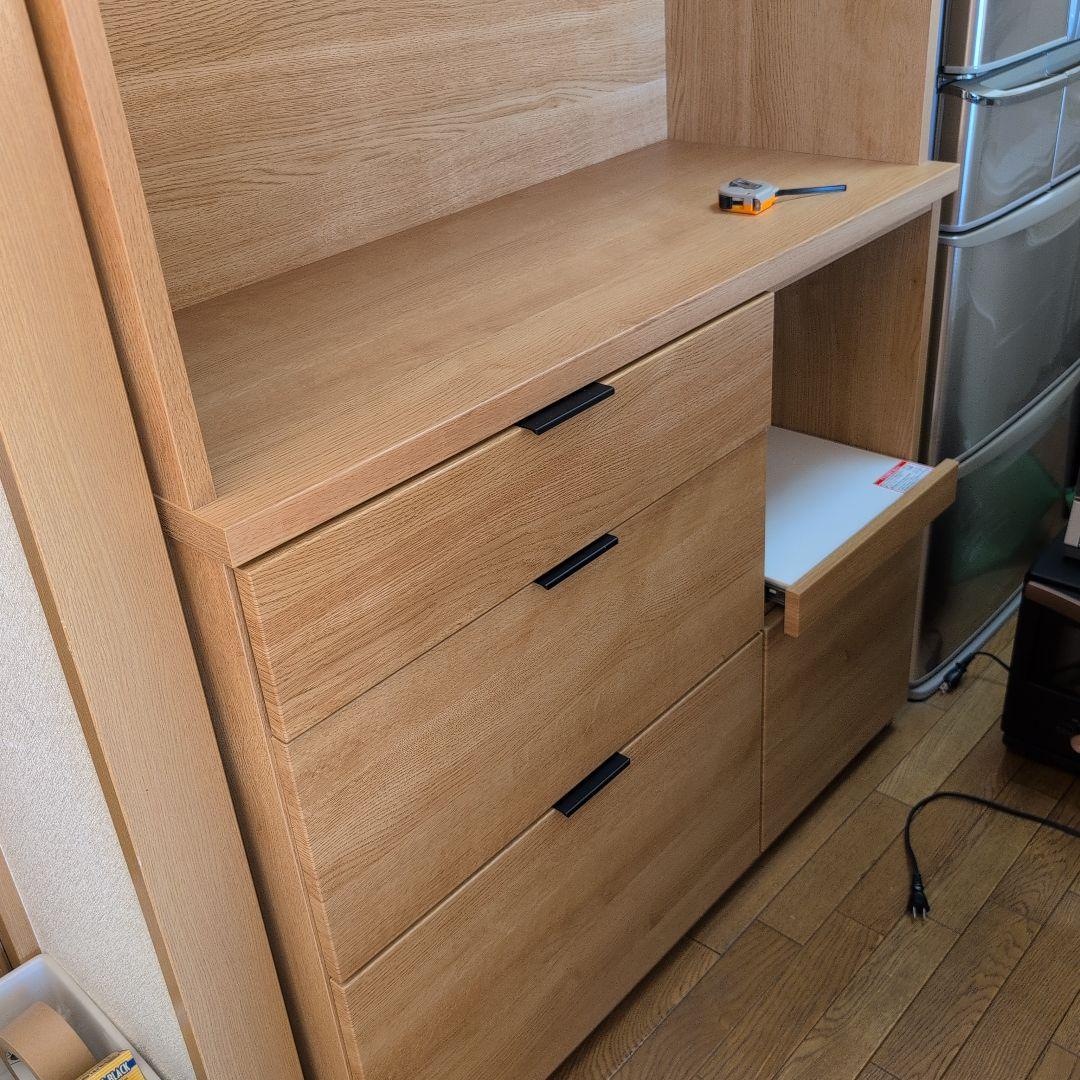 キッチンボード(エトナ105KB LBR)