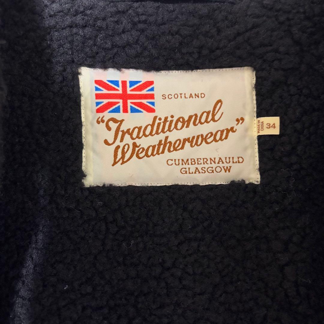 千鳥柄キルティングコート