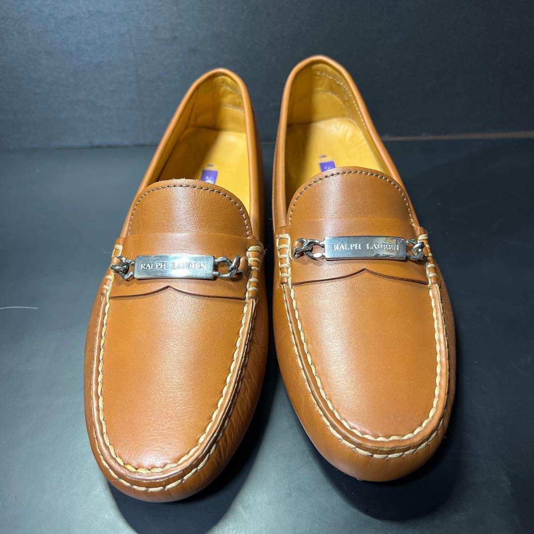 ラルフローレン　パープルレーベル　ローファー