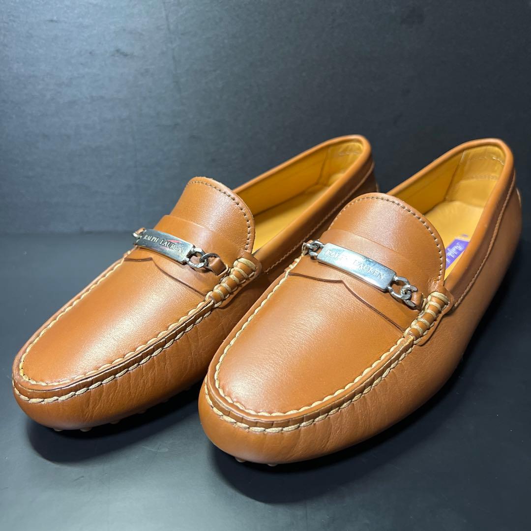 ラルフローレン　パープルレーベル　ローファー