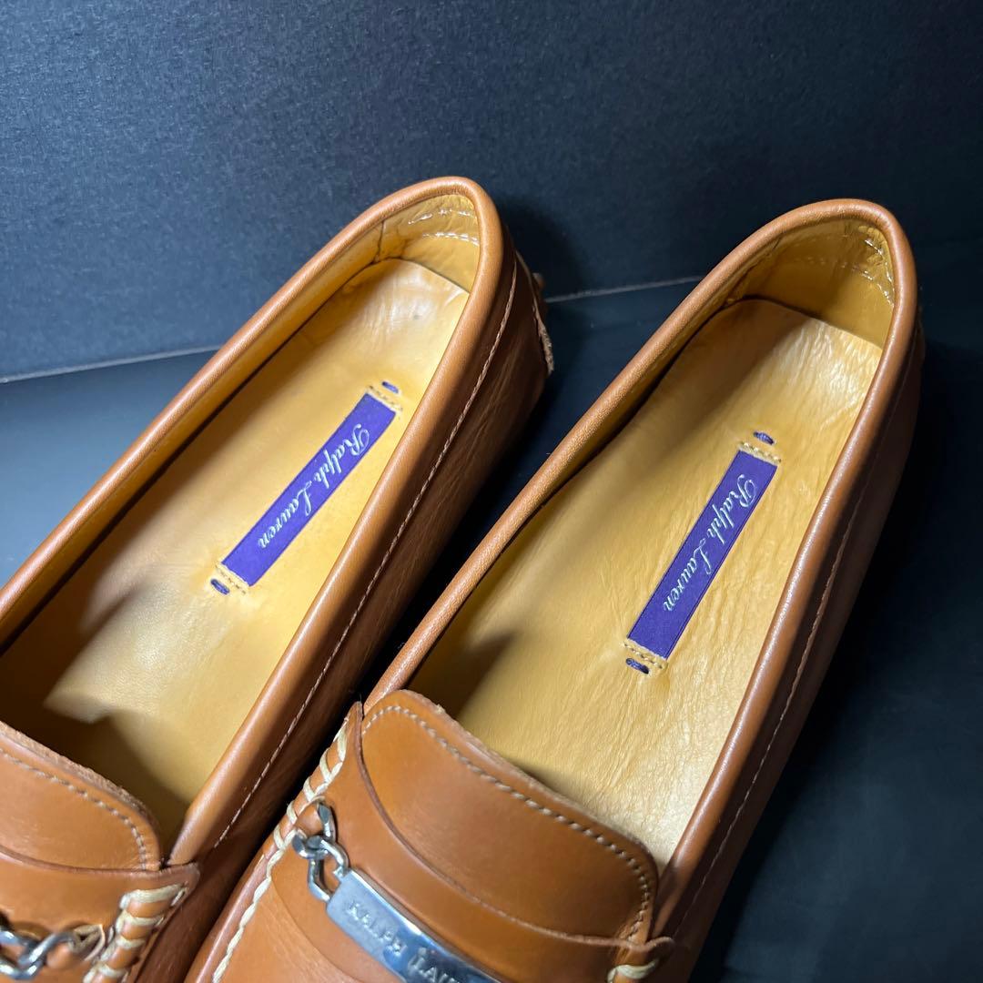 ラルフローレン　パープルレーベル　ローファー