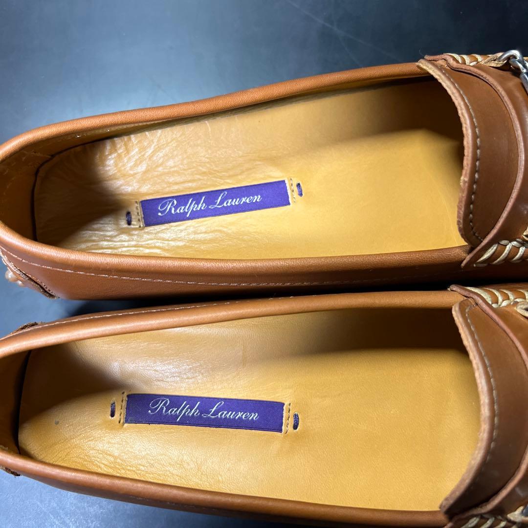 ラルフローレン　パープルレーベル　ローファー