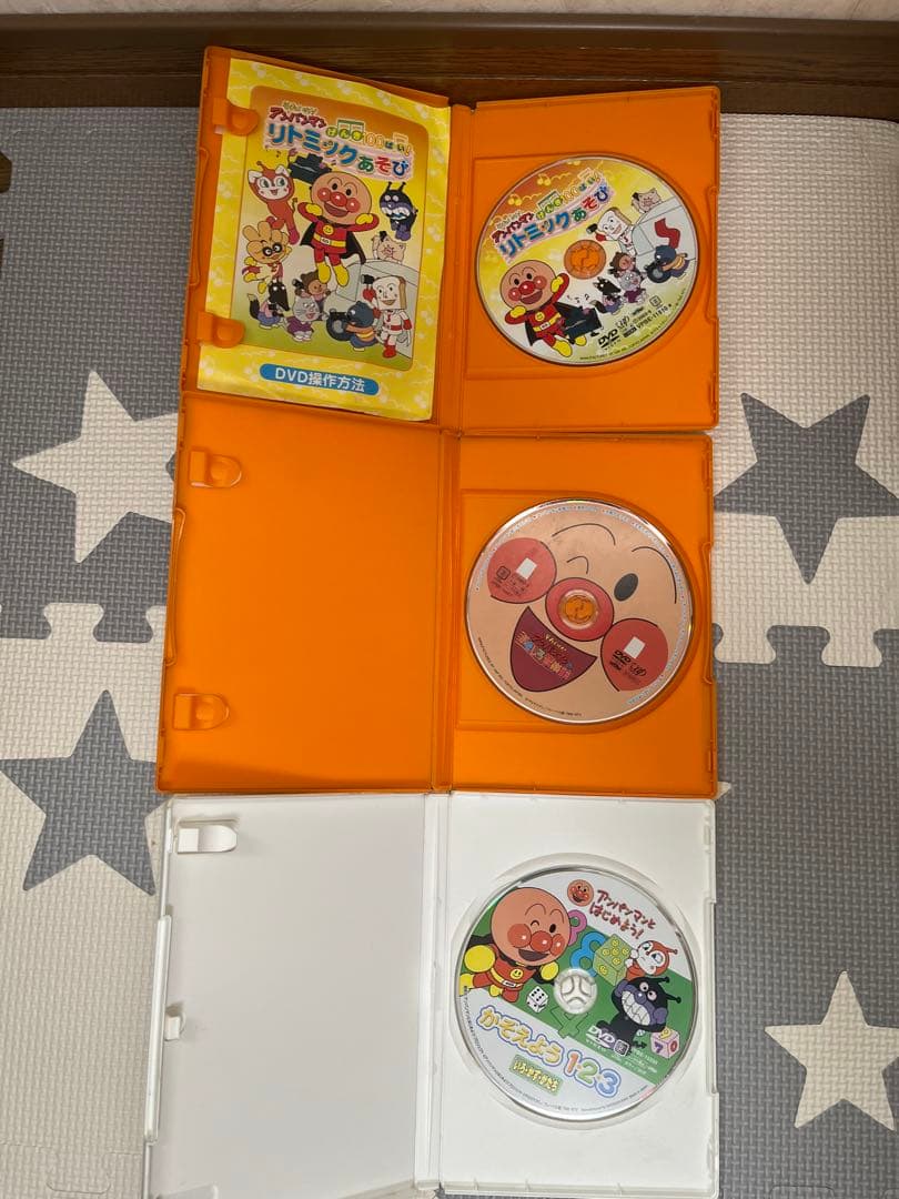 アンパンマン　教育DVD 12枚