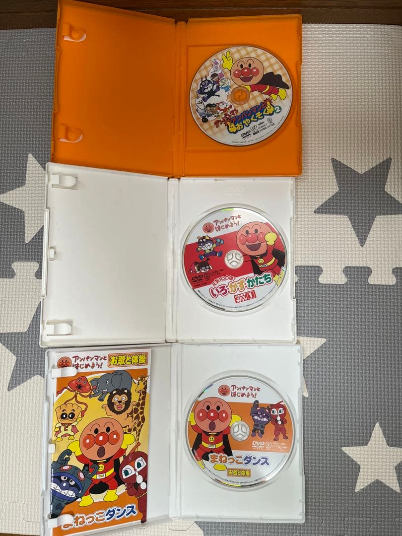 アンパンマン　教育DVD 12枚