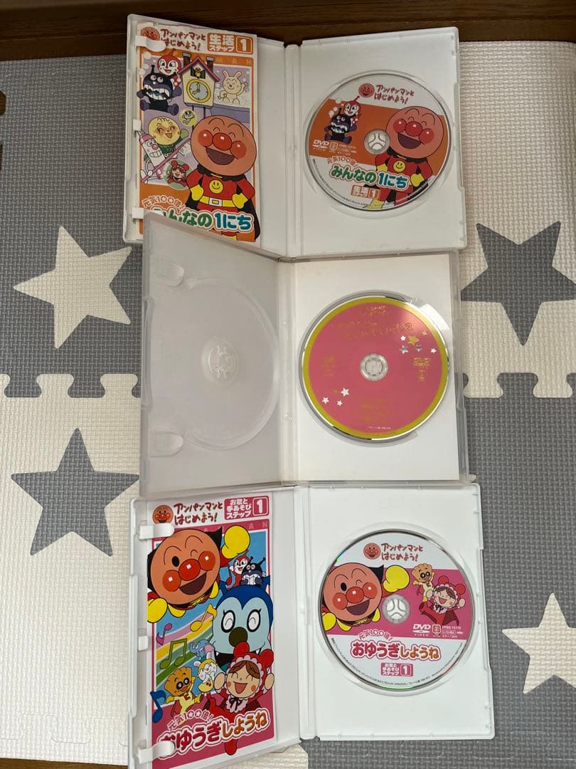 アンパンマン　教育DVD 12枚