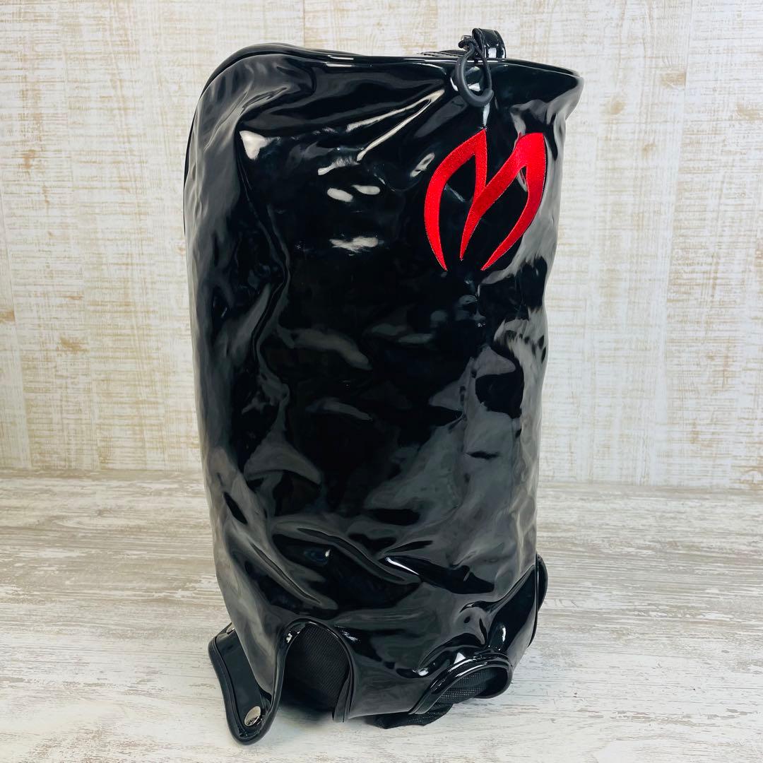 マスターバニーエディション　総エナメル　スタンド　キャディバッグ　ブラック9型