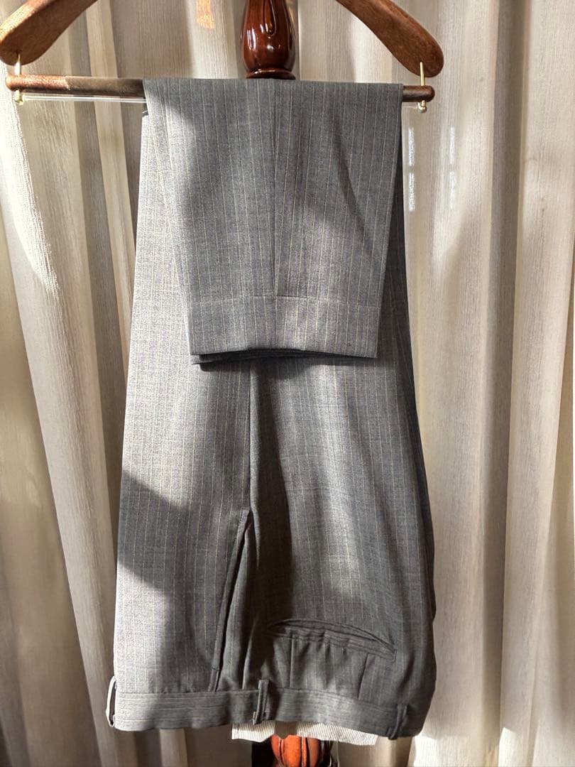 美品　春夏　HOLLAND & SHERRY ティモシーエベレスト　セットアップ