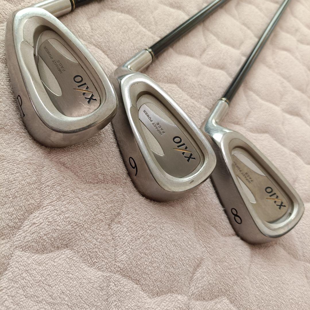 【美品】XXIO ゼクシオ IMPACT POWER FACE ８本　初心者向け