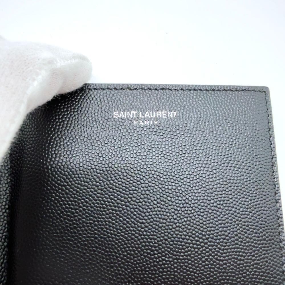 ◇サンローランパリ◇378005/レザー/マネークリップ/ブランド/ブラック