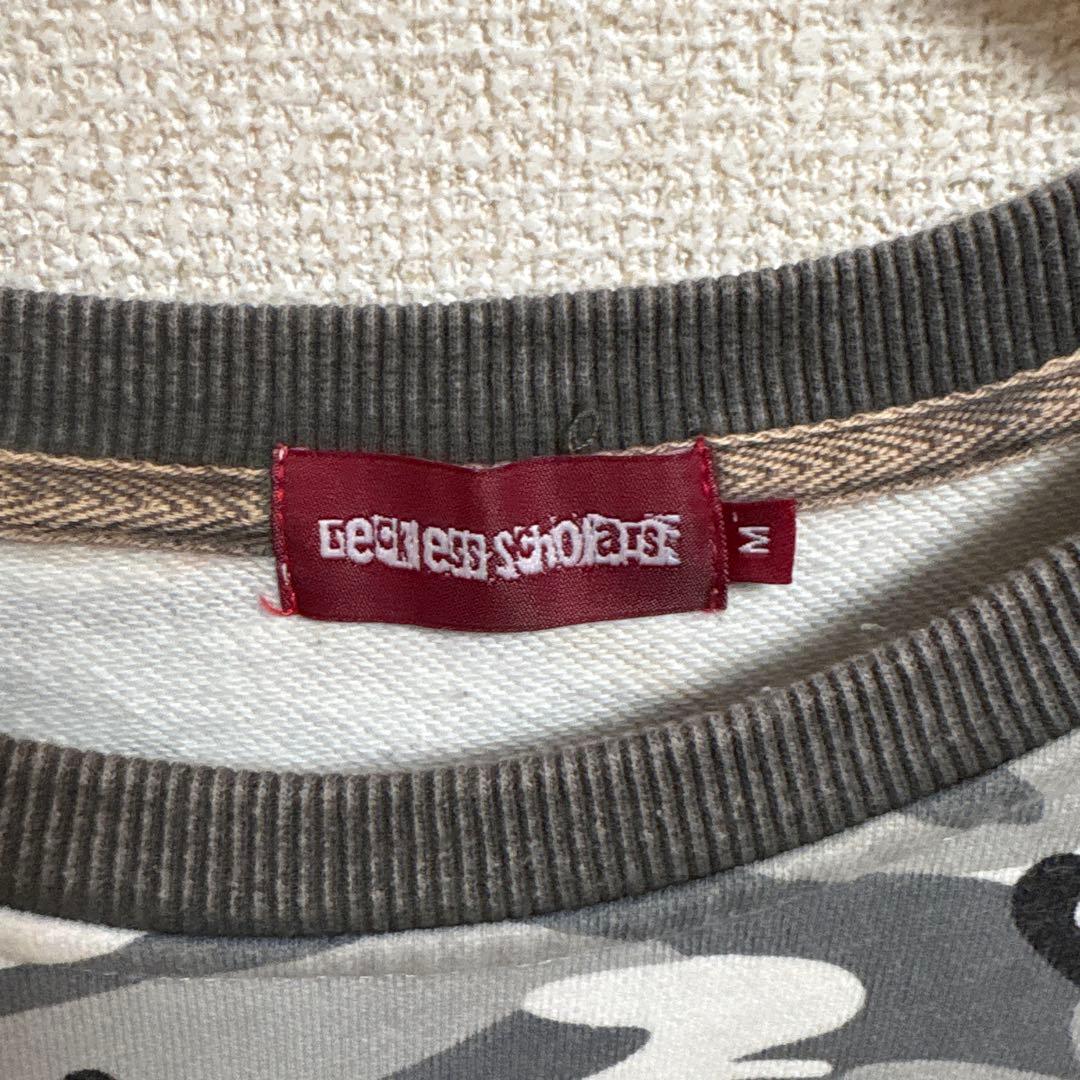 貴重　Reckless Scholars レイヤードtシャツ　迷彩　M
