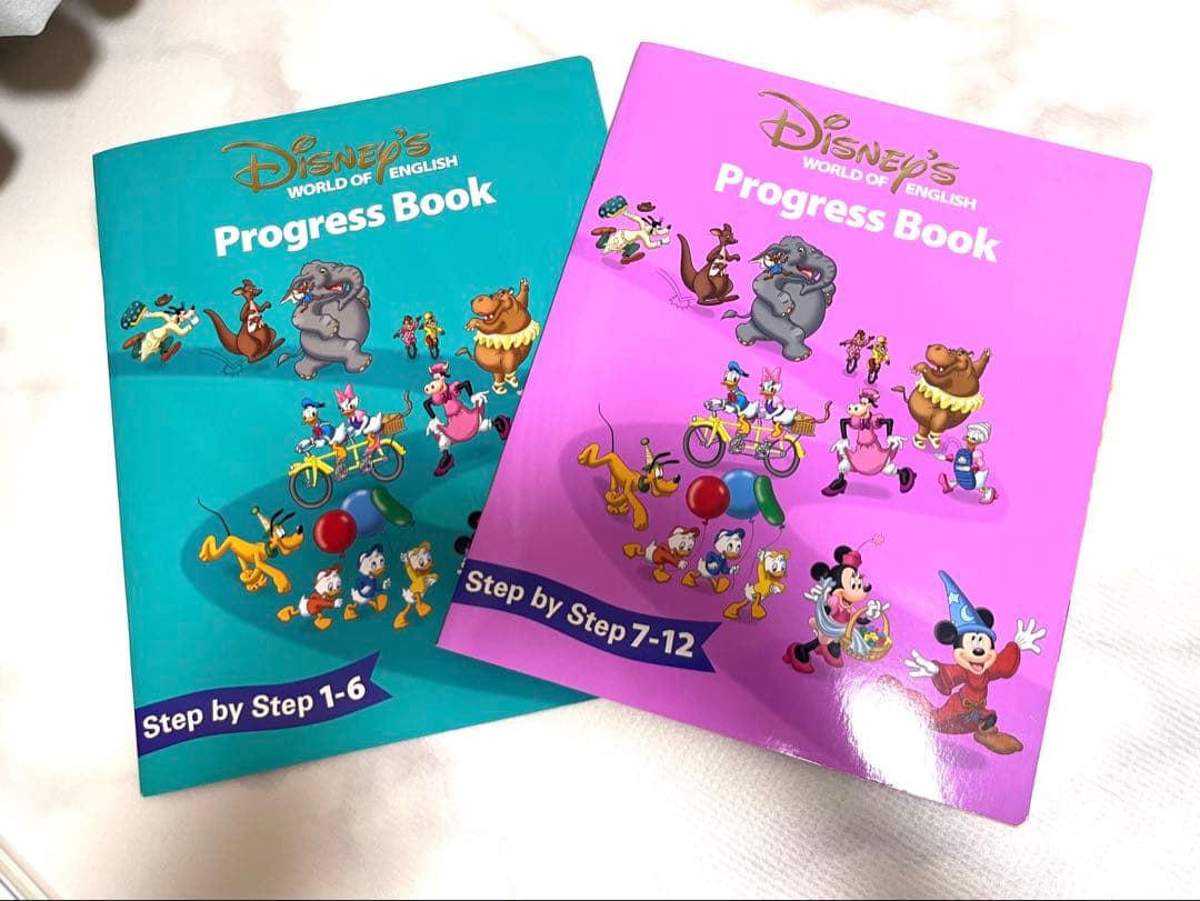 【DWE】ディズニー英語システム Step by stepフルセット ガイド付き