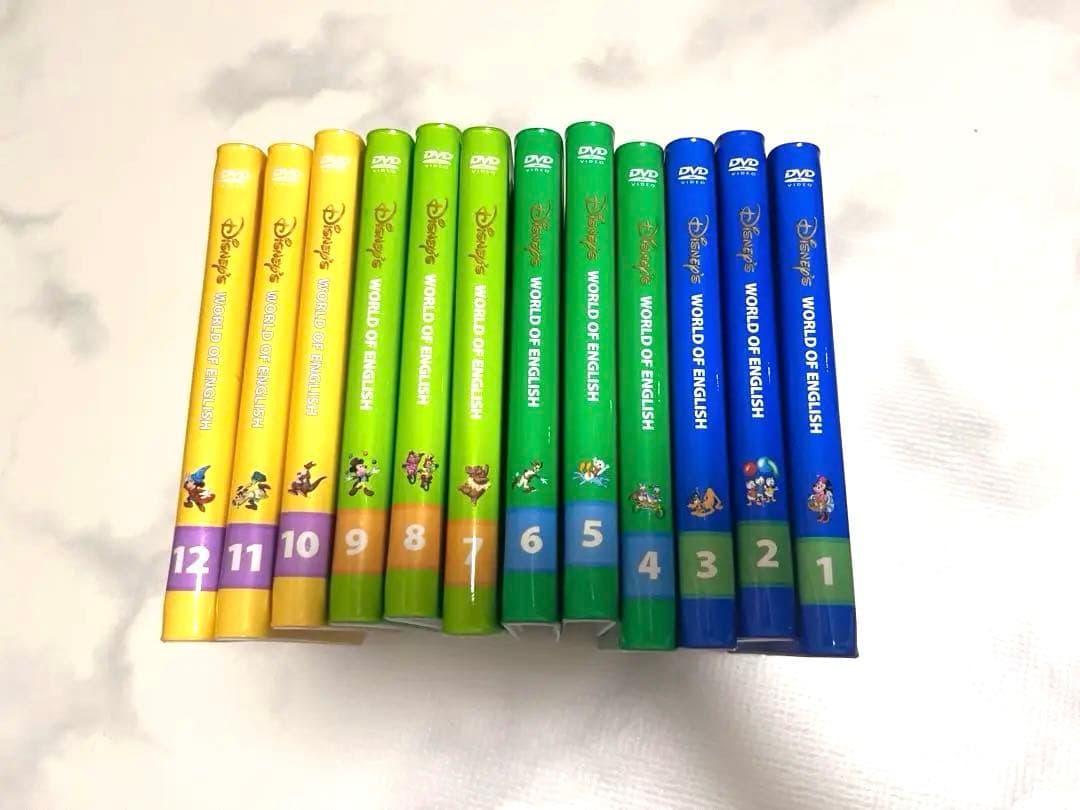 【DWE】ディズニー英語システム Step by stepフルセット ガイド付き