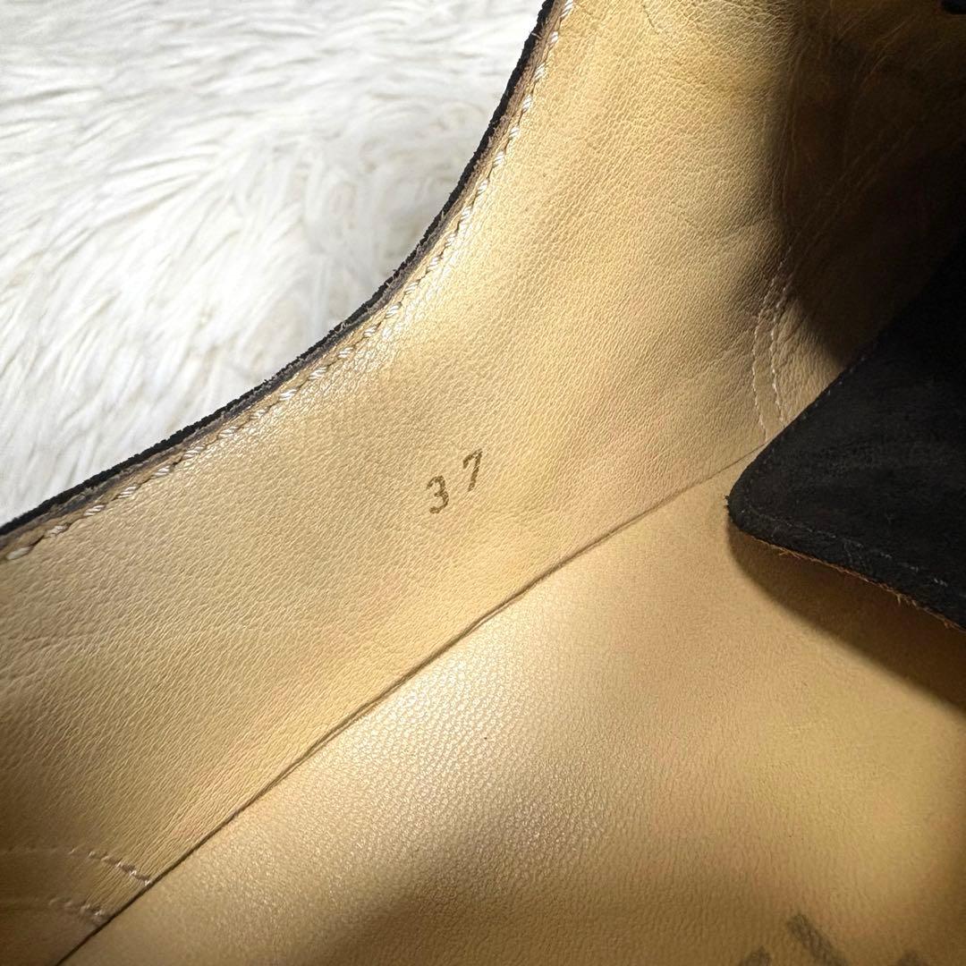 【美品】CHANEL シャネル　ココマーク スエード スニーカー