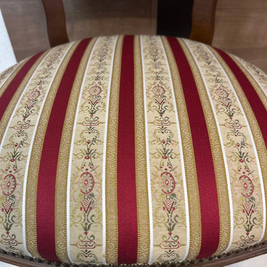 【美品】イタリア製　アームチェア　ダイニングチェア