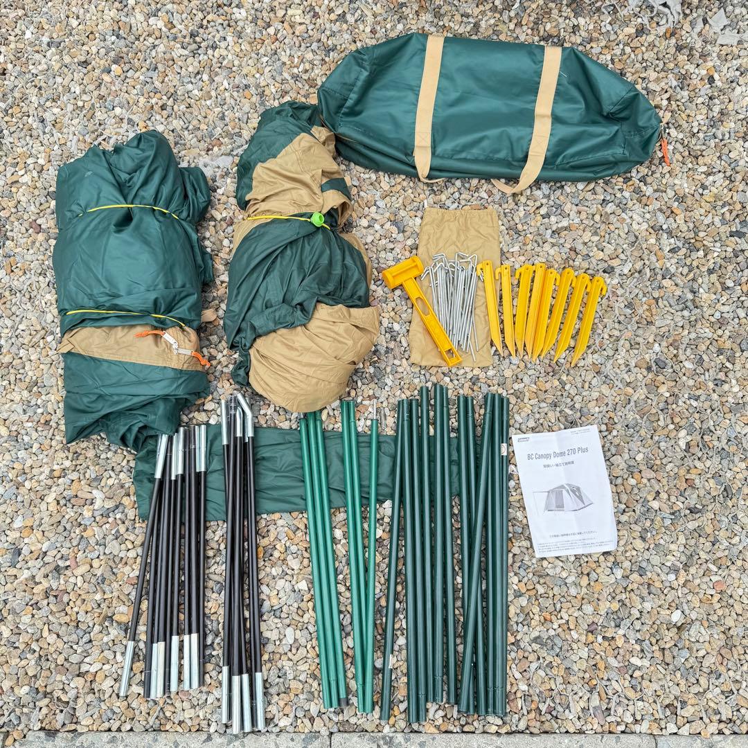 イグ　Coleman コールマン BC キャノピードーム 270 PLUS