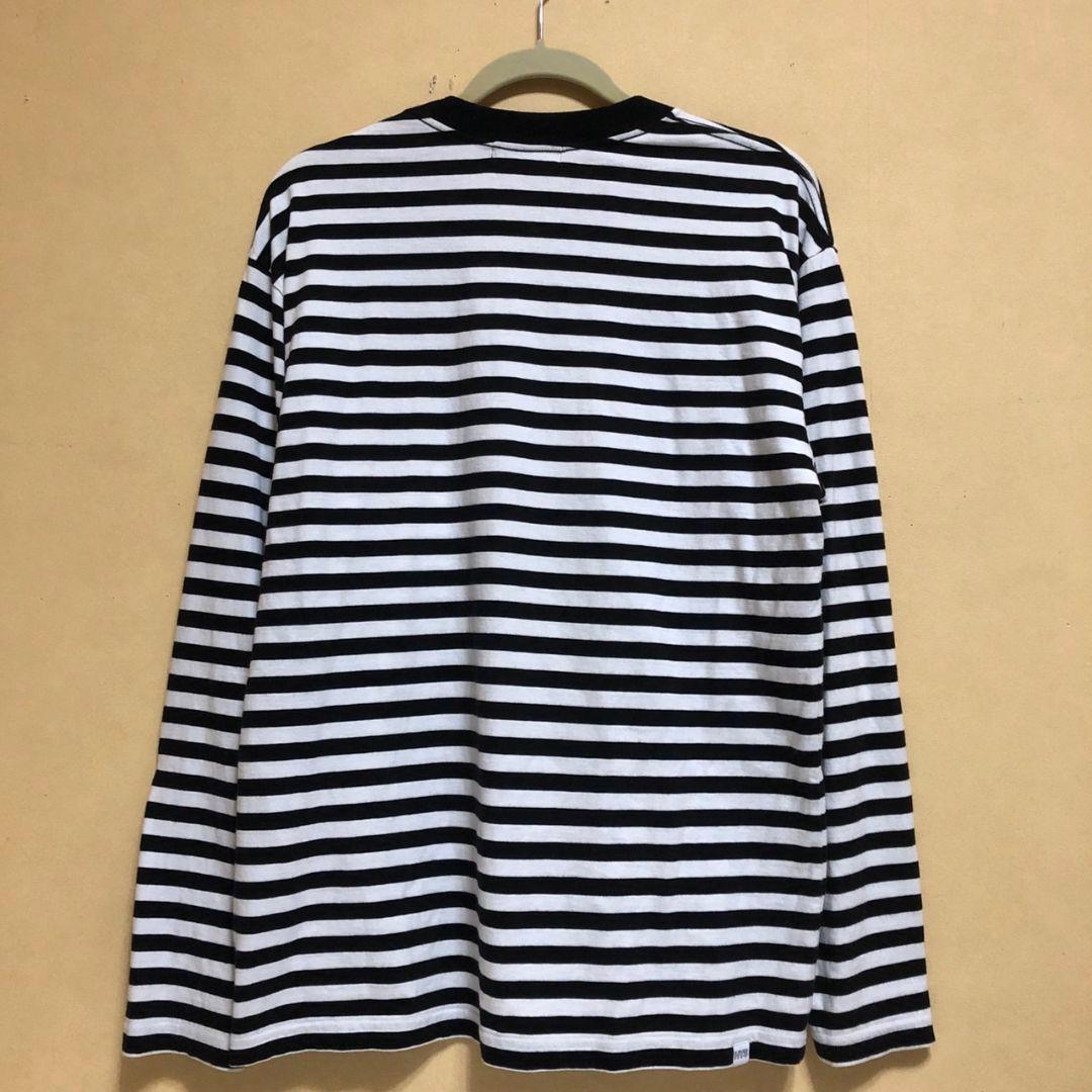 HYSTERIC GLAMOUR ストライプ ロングスリーブ Tシャツ M