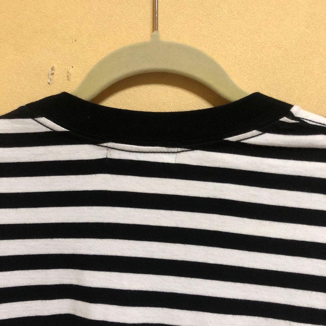 HYSTERIC GLAMOUR ストライプ ロングスリーブ Tシャツ M