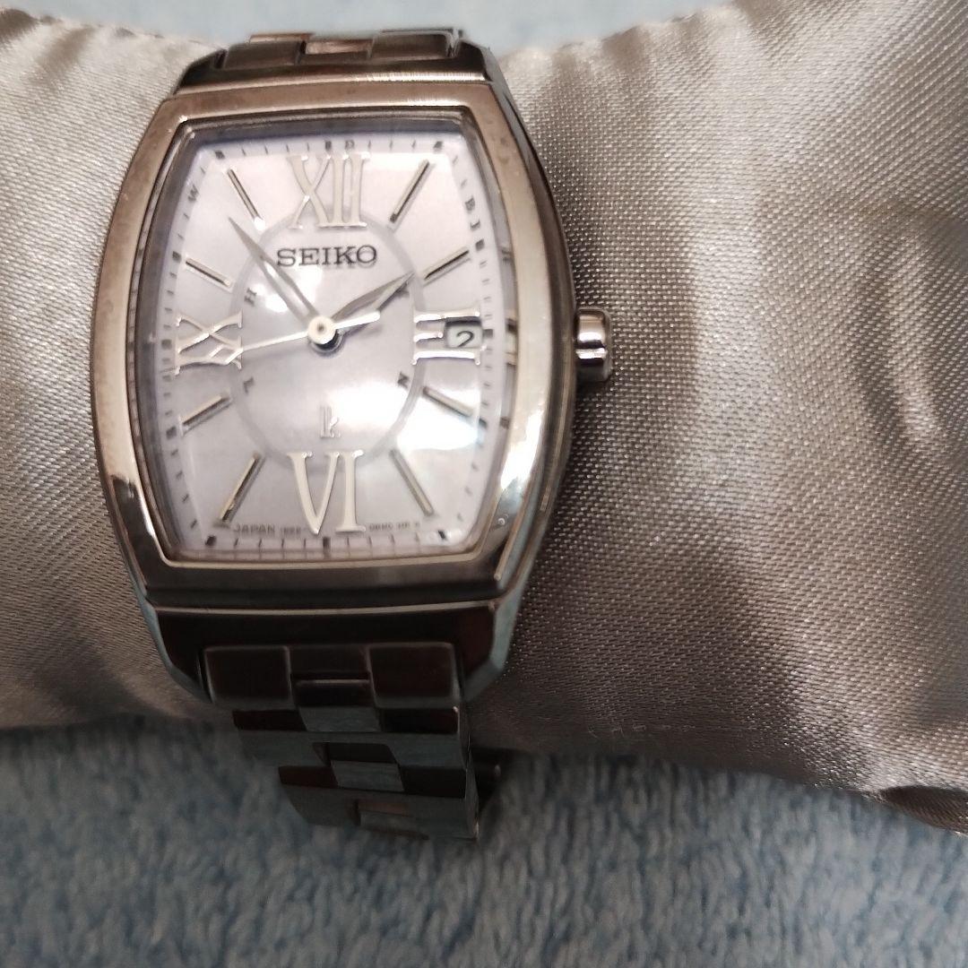 未使用級！ピカピカ！セイコールキア電波ソーラーSEIKOLUKIA