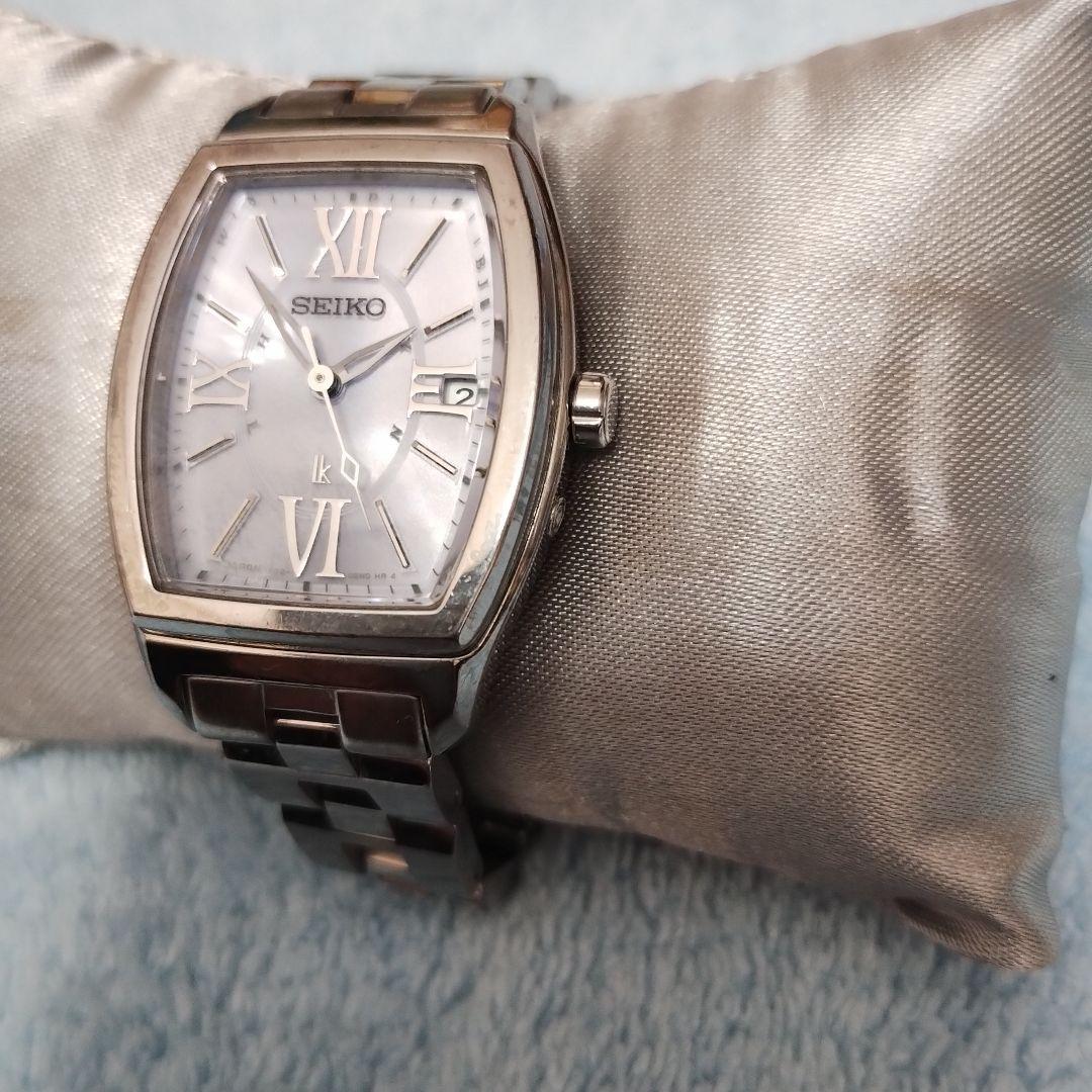 未使用級！ピカピカ！セイコールキア電波ソーラーSEIKOLUKIA