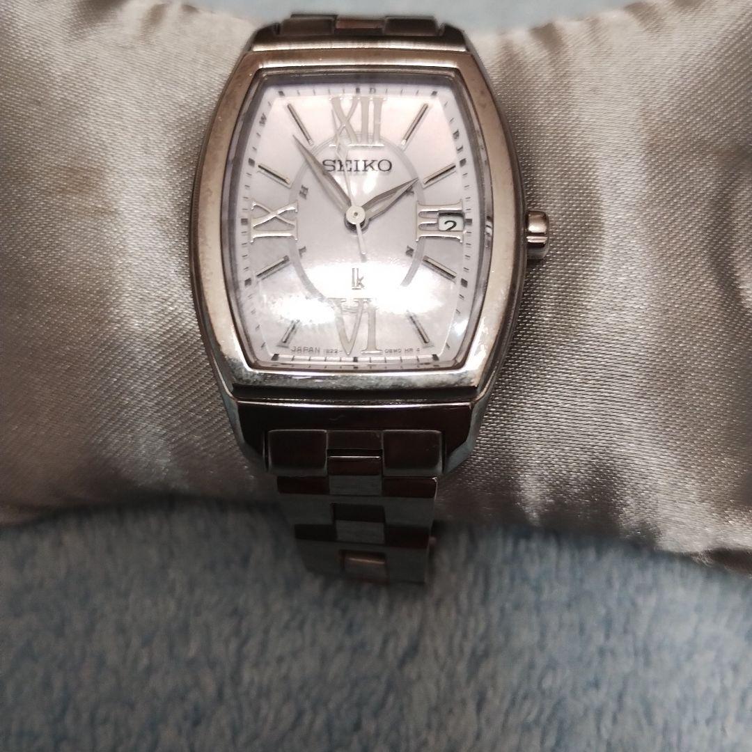 未使用級！ピカピカ！セイコールキア電波ソーラーSEIKOLUKIA