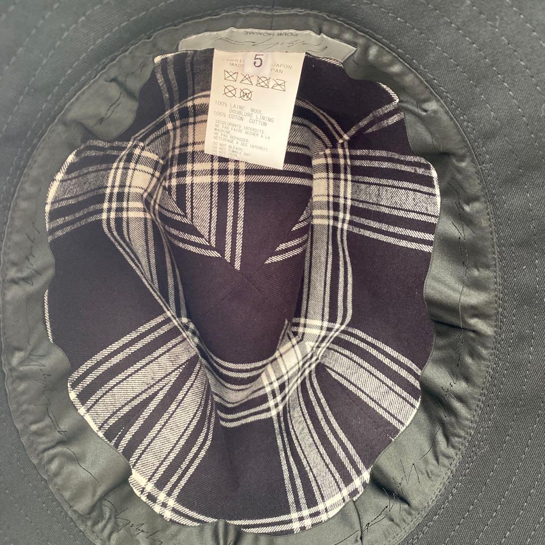 Yohji Yamamoto Pour Homme ウール フェドラハット 5