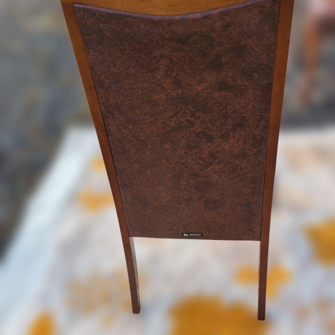 マルニ 猫脚 レザーチェア maruni ①+② ハイバック オールド レトロ