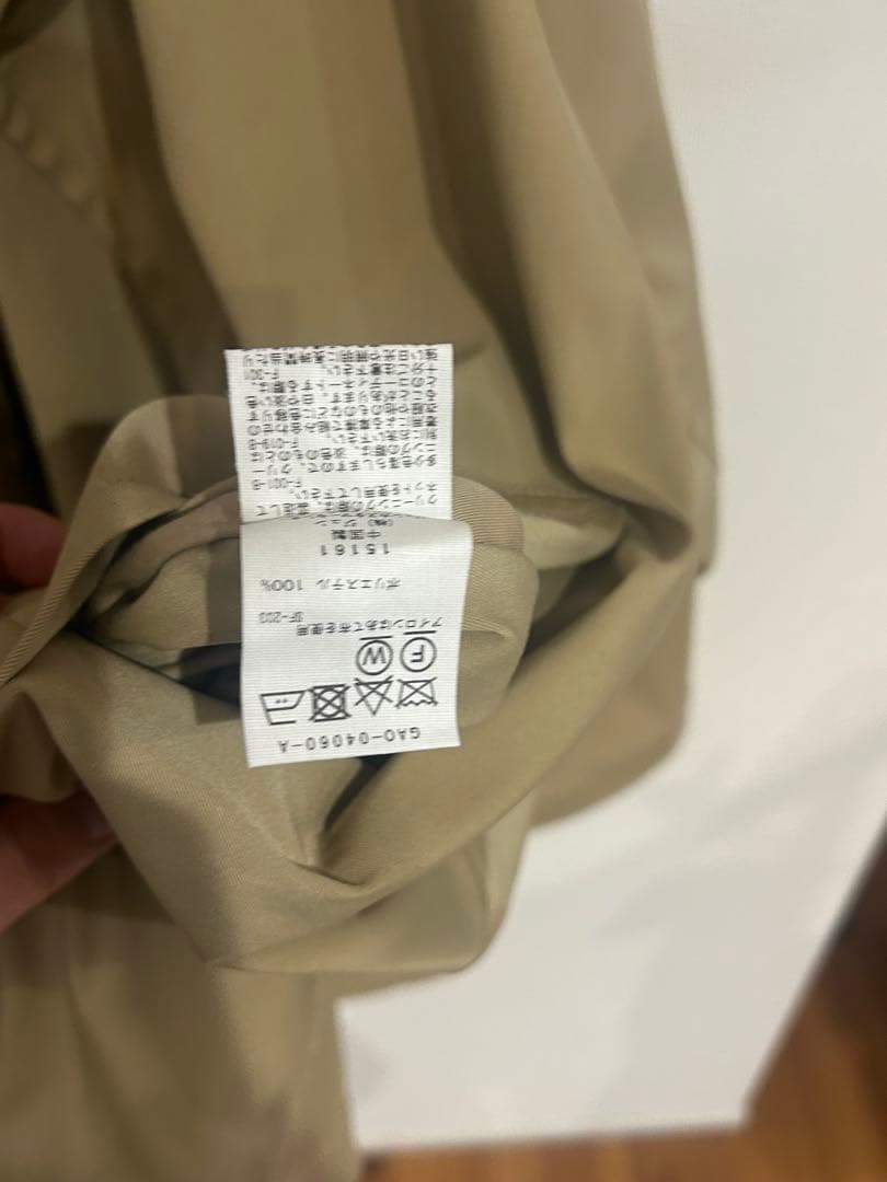 ADAM ET ROPÉ FEMME フレアーミドルトレンチコート