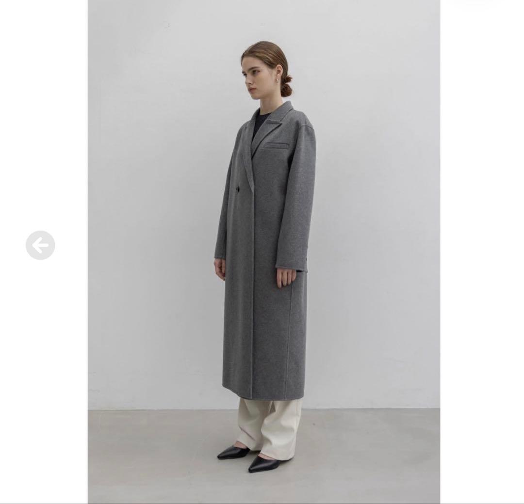 na.e 新品未使用　Wool&Cashmere Long Coat_Gray