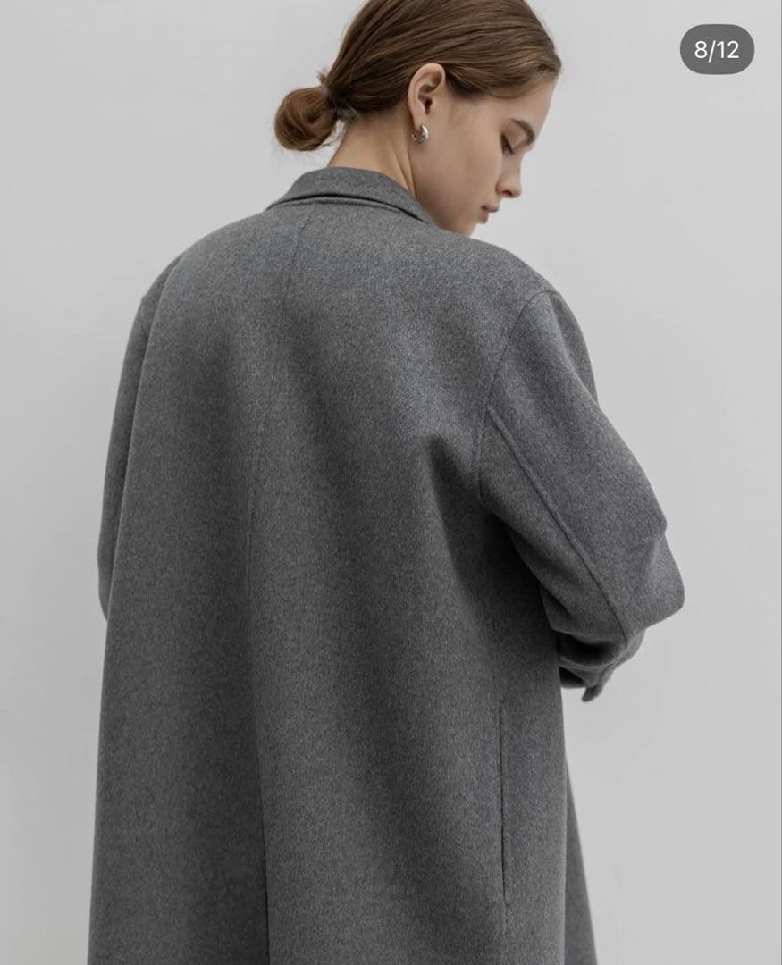 na.e 新品未使用　Wool&Cashmere Long Coat_Gray
