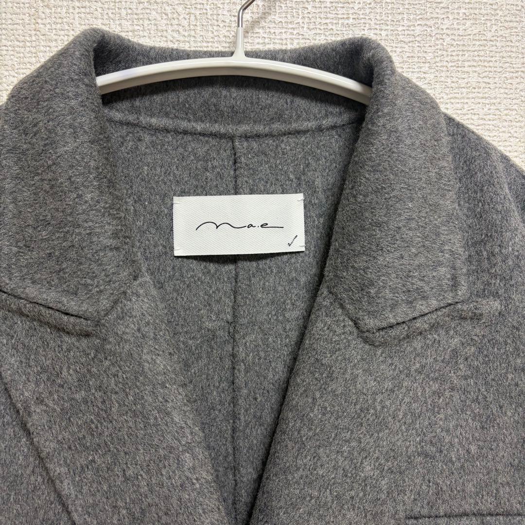 na.e 新品未使用　Wool&Cashmere Long Coat_Gray