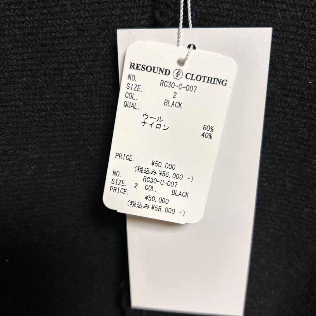 すずき　のりひこ　フード付きロングコート ブラック