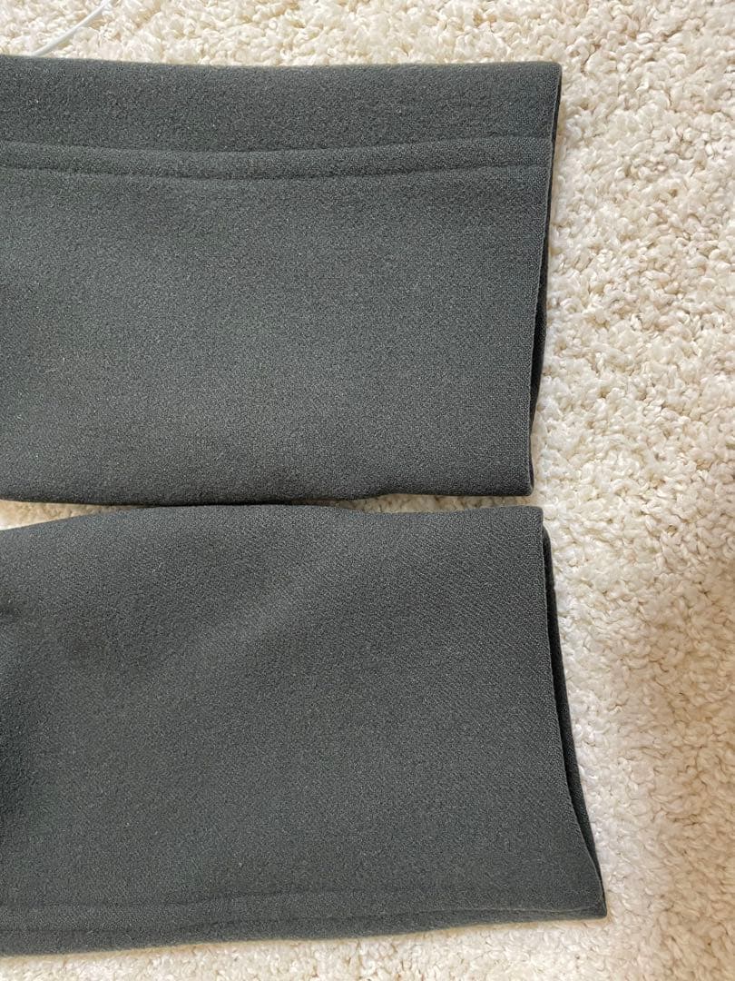 SLOBE IENA ノーカラー　ウールコート