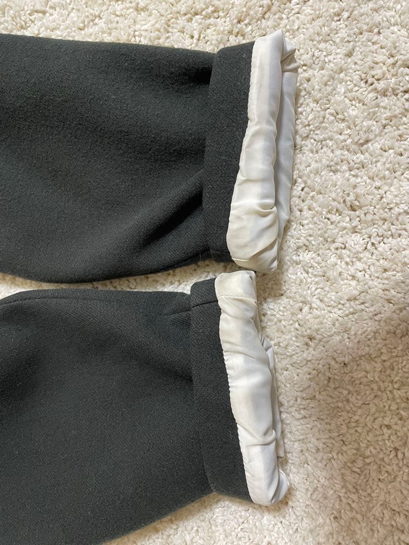 SLOBE IENA ノーカラー　ウールコート