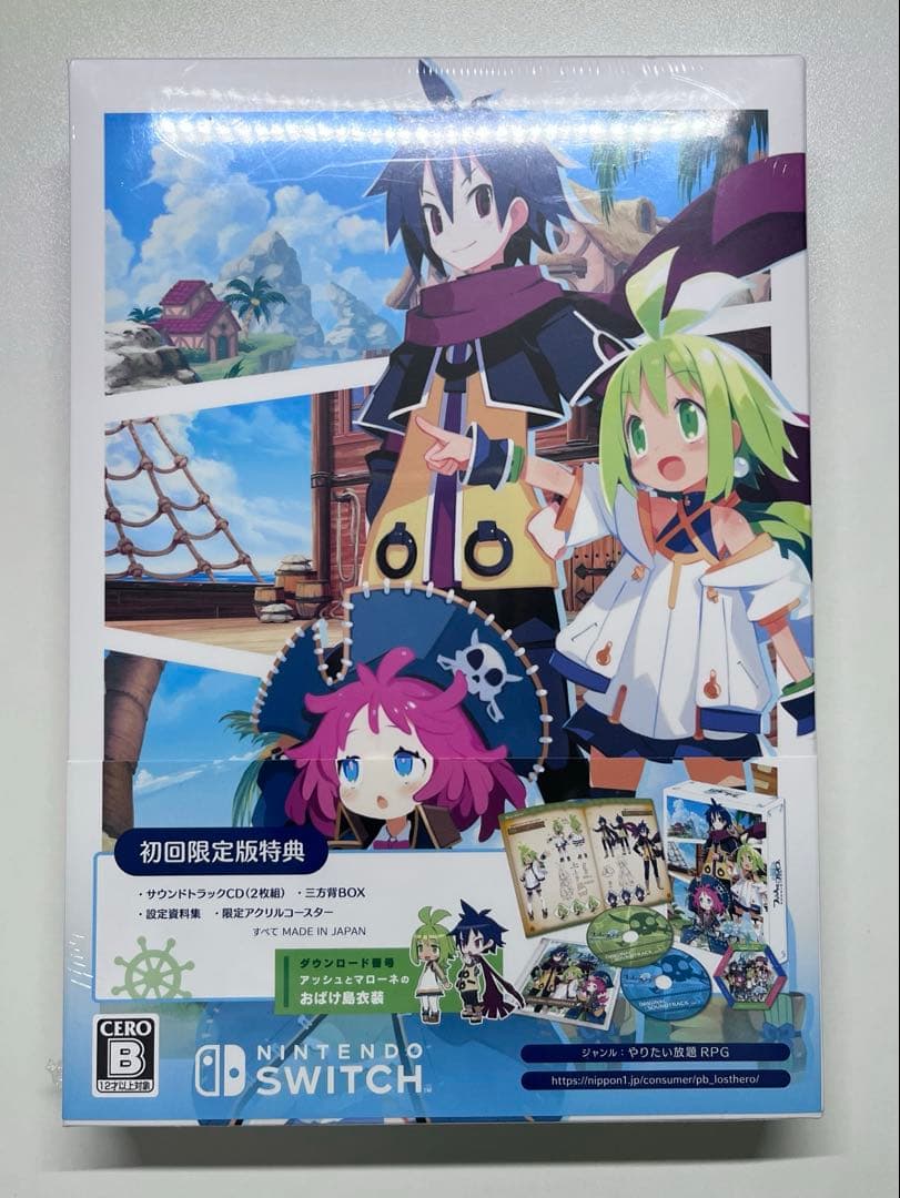 Switch 初回限定版 ファントム・ブレイブ 幽霊船団と消えた英雄