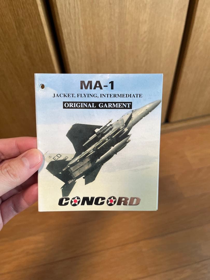ネイビー　CONCORDコンコルド　MA-1 90年代