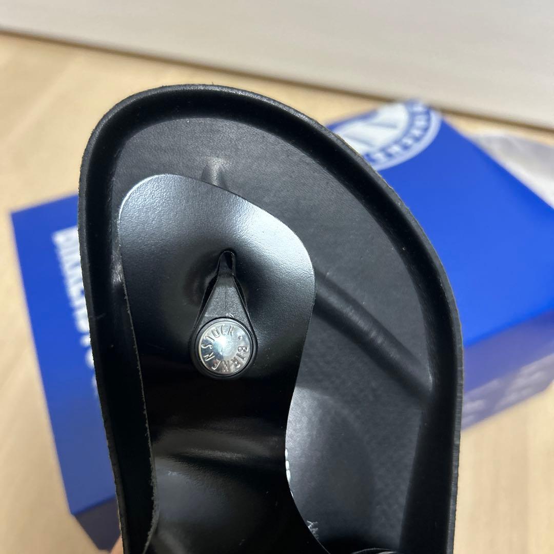 【試着のみ】ビルケンシュトック　EDIFICE別注　ビッグバックル　ラムゼス　黒