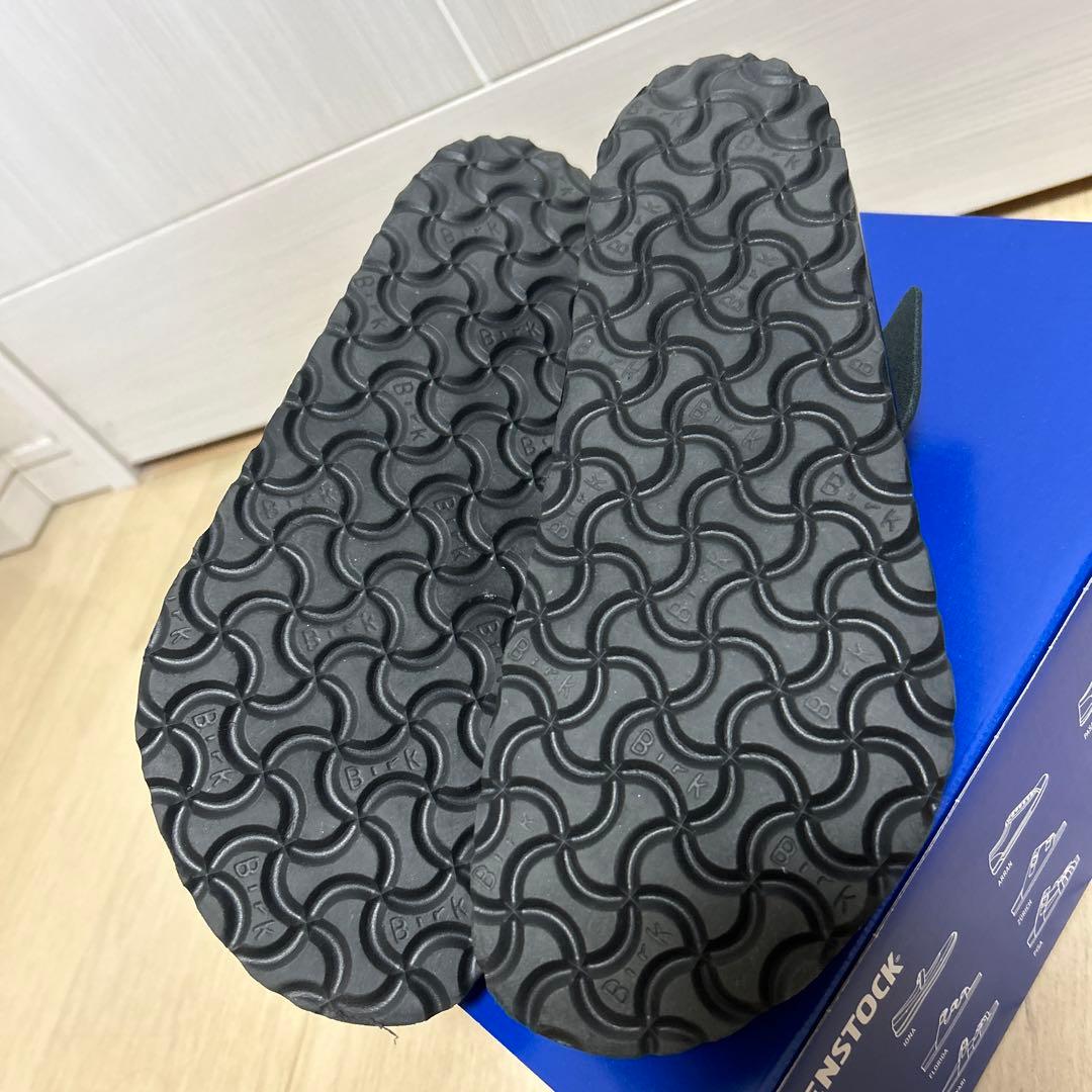 【試着のみ】ビルケンシュトック　EDIFICE別注　ビッグバックル　ラムゼス　黒